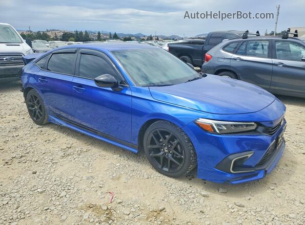 2HGFE2F5XRH535745 2024 HONDA CIVIC Blue Front right