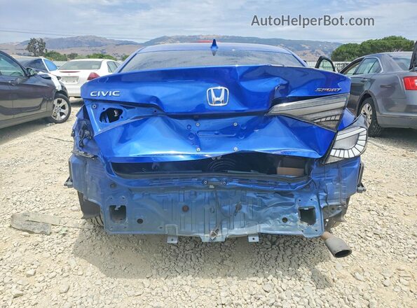 2HGFE2F5XRH535745 2024 HONDA CIVIC Blue Rear view
