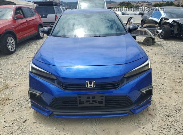 2HGFE2F5XRH535745 2024 HONDA CIVIC Blue Front view