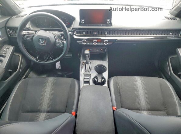2HGFE2F5XRH535745 2024 HONDA CIVIC Blue Dashboard view