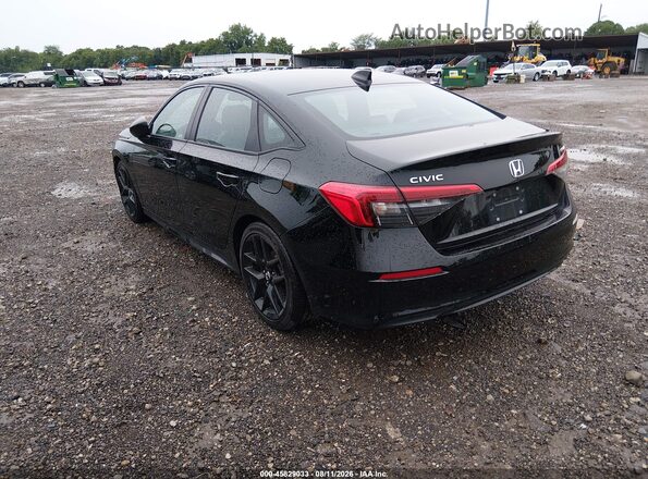 2HGFE2F5XRH575999 2024 HONDA CIVIC Black Հետևի ձախ