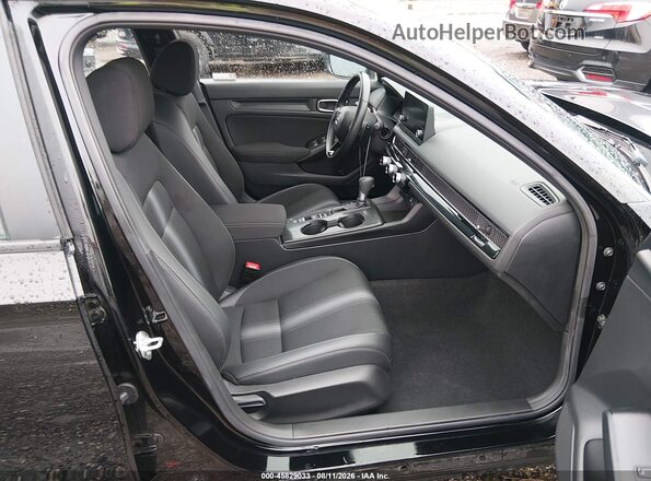 2HGFE2F5XRH575999 2024 HONDA CIVIC Black Սալոնի դիմացի տեսք