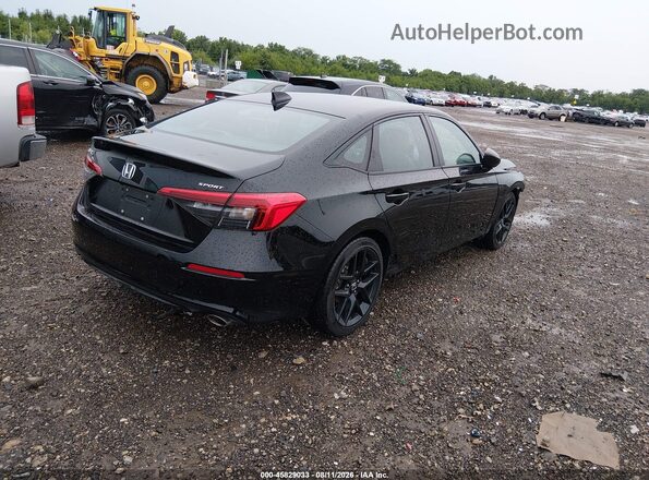 2HGFE2F5XRH575999 2024 HONDA CIVIC Black Հետևի աջ