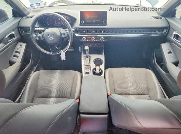 2HGFE2F5XRH585691 2024 HONDA CIVIC Gray Առջևի վահանակի տեսք