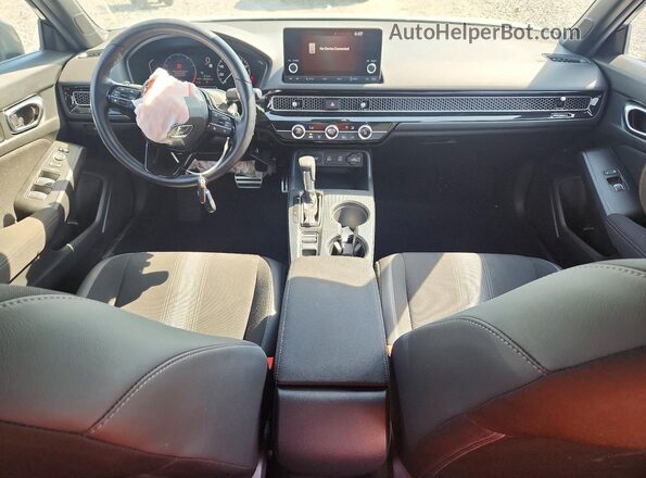 2HGFE2F5XSH518482 2025 HONDA CIVIC Gray Dashboard view