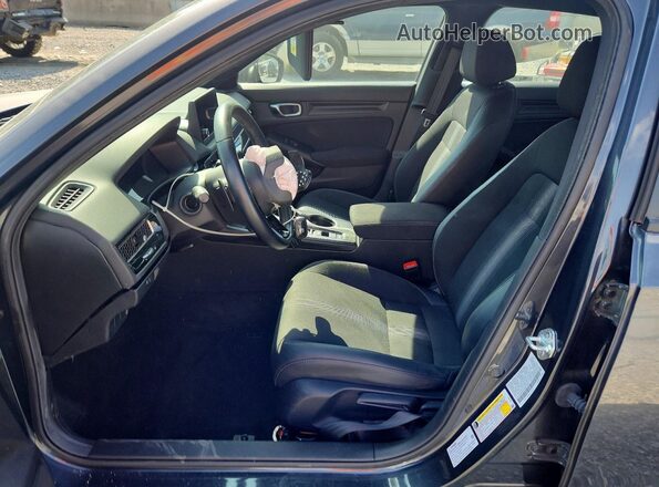 2HGFE2F5XSH518482 2025 HONDA CIVIC Gray Front interior view