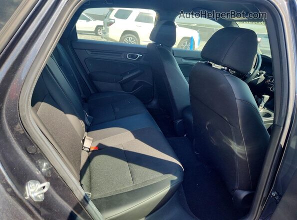 2HGFE2F5XSH518482 2025 HONDA CIVIC Gray Rear seats view