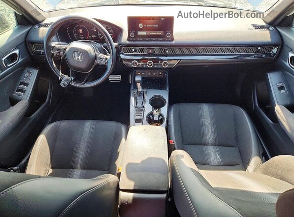 2HGFE2F5XSH551000 2025 HONDA CIVIC White Vista del salpicadero