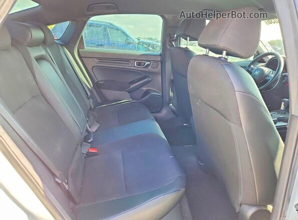 2HGFE2F5XSH551000 2025 HONDA CIVIC White Vista de los asientos traseros