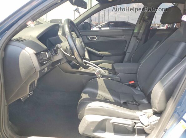 2HGFE2F5XSH553667 2025 HONDA CIVIC Blue Вид салону спереду