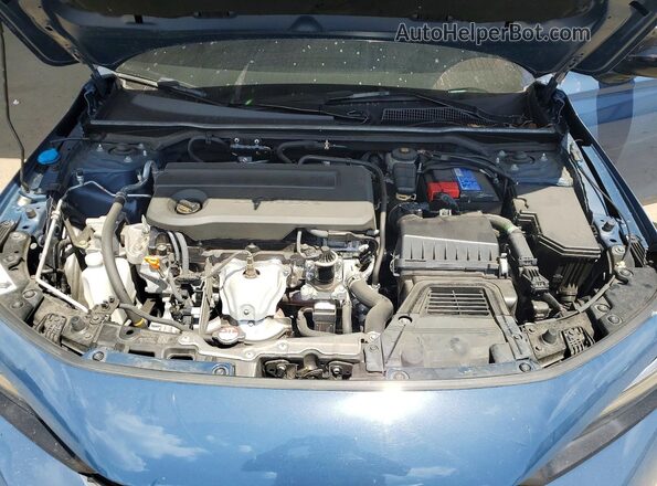 2HGFE2F5XSH553667 2025 HONDA CIVIC Blue Вид задньої частини салону