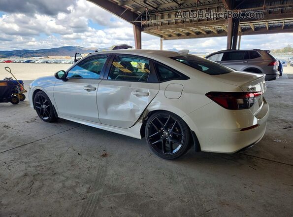 2HGFE2F5XSH554821 2025 HONDA CIVIC White უკანა მარცხენა
