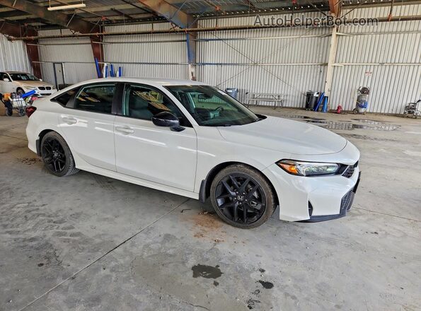 2HGFE2F5XSH554821 2025 HONDA CIVIC White წინა მარჯვენა