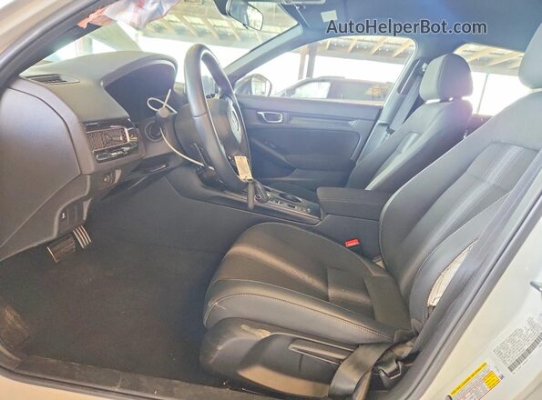 2HGFE2F5XSH554821 2025 HONDA CIVIC White წინა სალონის ხედი