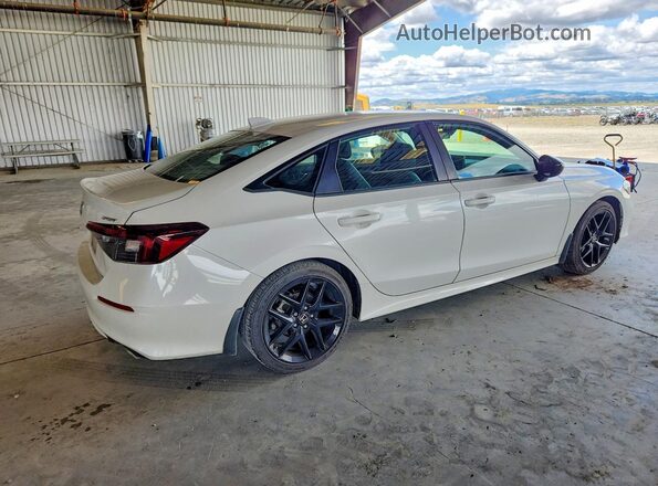 2HGFE2F5XSH554821 2025 HONDA CIVIC White უკანა მარჯვენა