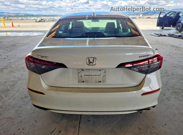 2HGFE2F5XSH554821 2025 HONDA CIVIC White უკანა ხედი