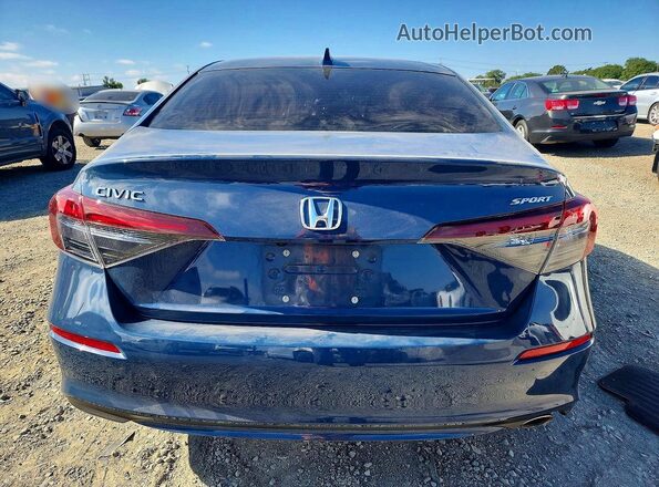 2HGFE2F5XSH561638 2025 HONDA CIVIC Blue Vista trasera