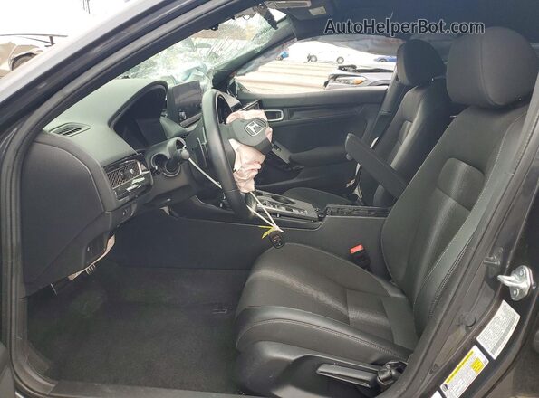 2HGFE2F5XSH562904 2025 HONDA CIVIC Серый Вид салона спереди