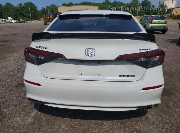 2HGFE2F5XTH516930 2026 HONDA CIVIC White Вид ззаду