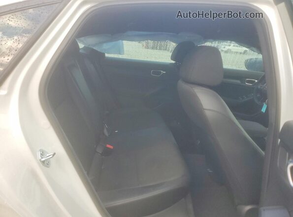 2HGFE2F5XTH551449 2026 HONDA CIVIC White უკანა სავარძლების ხედი
