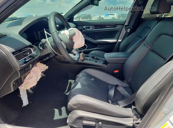 2HGFE4F80SH325148 2025 HONDA CIVIC Gray Front interior view