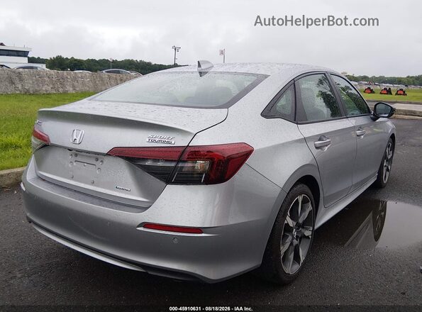 2HGFE4F80SH326008 2025 HONDA CIVIC Серебряный Задняя правая четверть