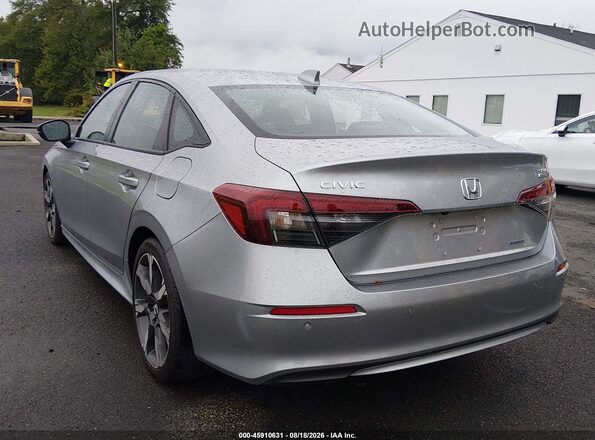 2HGFE4F80SH326008 2025 HONDA CIVIC Серебряный Задняя левая четверть