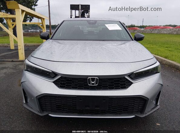 2HGFE4F80SH326008 2025 HONDA CIVIC Серебряный Вид щитка приборов