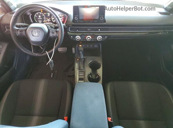2HGFE4F80SH351040 2025 HONDA CIVIC Gray Dashboard view