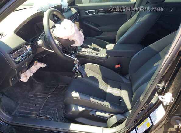 2HGFE4F80TH325913 2026 HONDA CIVIC Black Вид салону спереду