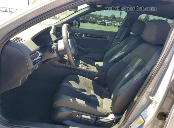 2HGFE4F80TH331274 2026 HONDA CIVIC Gray Front interior view