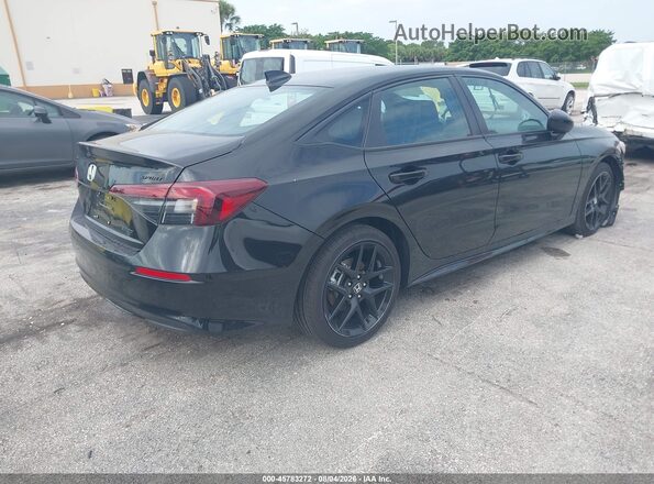 2HGFE4F80TH345885 2026 HONDA CIVIC Black Հետևի աջ