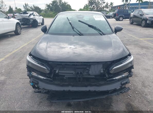 2HGFE4F80TH345885 2026 HONDA CIVIC Black Դիմացի տեսք