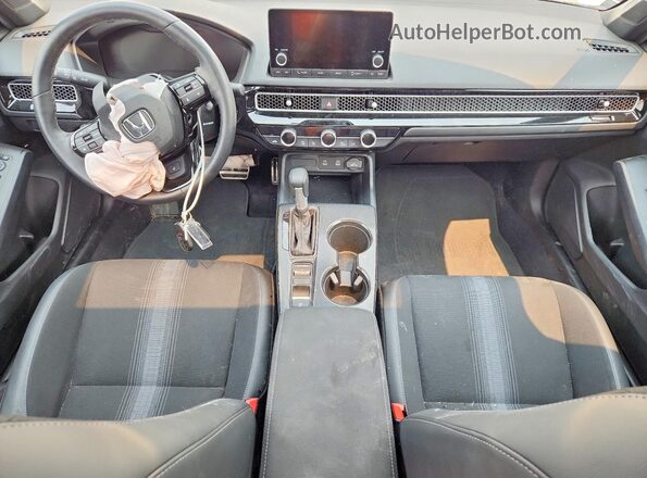 2HGFE4F81SH018166 2025 HONDA CIVIC White Առջևի վահանակի տեսք