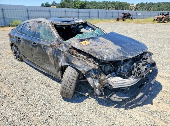 2HGFE4F81SH313588 2025 HONDA CIVIC Black Delantero derecho