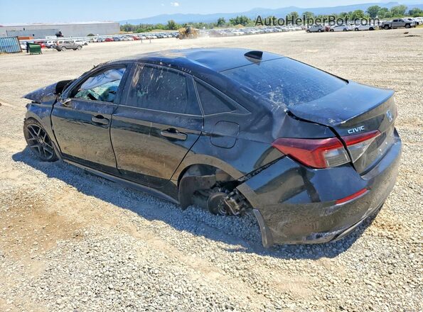 2HGFE4F81SH313588 2025 HONDA CIVIC Black Trasero izquierdo