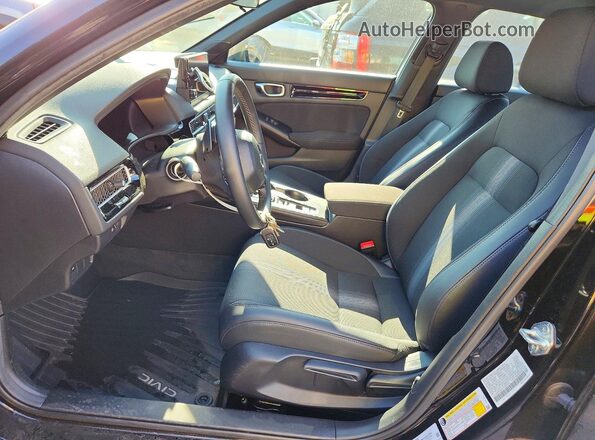 2HGFE4F81TH307632 2026 HONDA CIVIC Black Вид салону спереду
