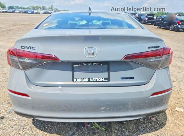 2HGFE4F81TH311695 2026 HONDA CIVIC Gray უკანა ხედი