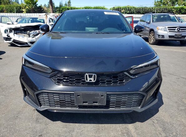 2HGFE4F81TH321949 2026 HONDA CIVIC Black Դիմացի տեսք