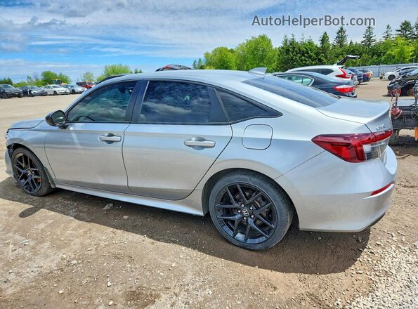 2HGFE4F82SH013753 2025 HONDA CIVIC Silver Rear left