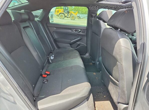 2HGFE4F82SH013753 2025 HONDA CIVIC Silver Rear seats view