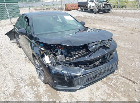 2HGFE4F82SH312448 2025 HONDA CIVIC Black Դիմացի տեսք