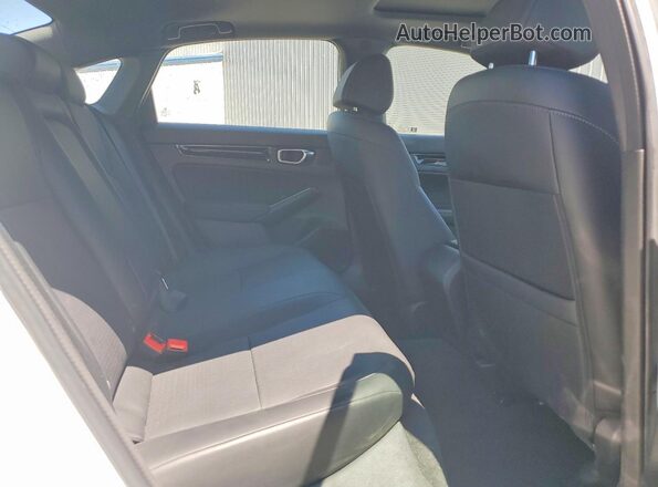 2HGFE4F82SH334420 2025 HONDA CIVIC White Հետևի նստատեղերի տեսք