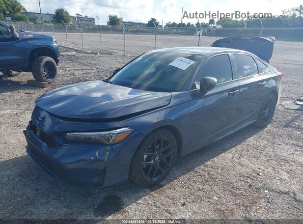 2HGFE4F82SH345546 2025 HONDA CIVIC Gray Передня ліва чверть