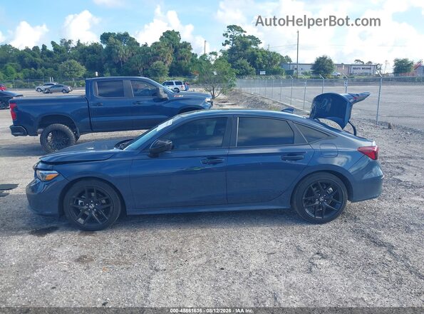 2HGFE4F82SH345546 2025 HONDA CIVIC Gray Панорамний вид салону 360°