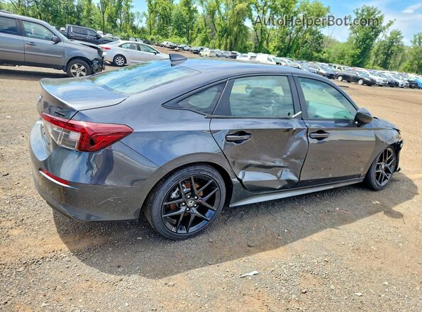 2HGFE4F82TH345287 2026 HONDA CIVIC Серый Задняя правая четверть