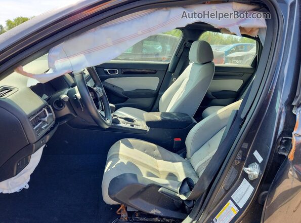 2HGFE4F83SH017875 2025 HONDA CIVIC Gray Front interior view