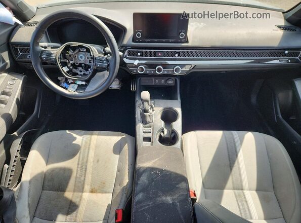 2HGFE4F83SH017875 2025 HONDA CIVIC Gray Dashboard view