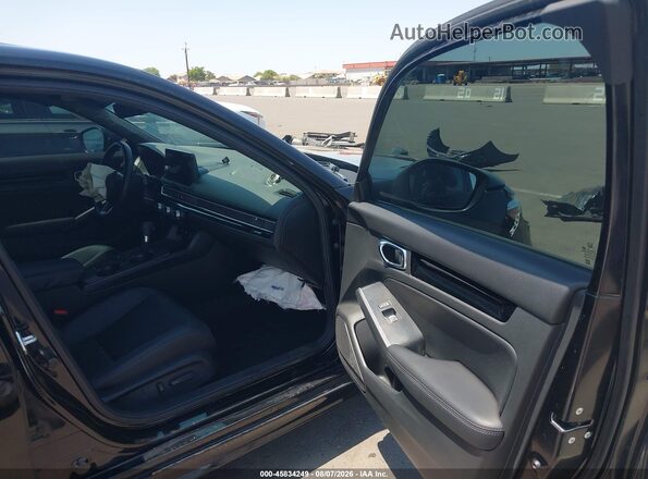 2HGFE4F83SH303161 2025 HONDA CIVIC Черный Вид салона спереди