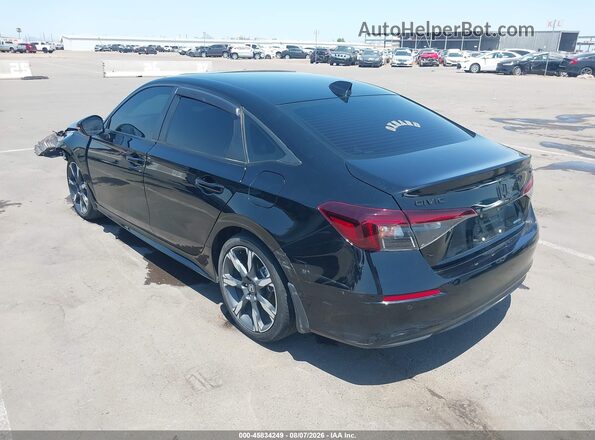 2HGFE4F83SH303161 2025 HONDA CIVIC Черный Задняя левая четверть